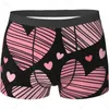 Unterhose Love Hearts Herren Lustige Unterwäsche Boxershorts Leichte Elastizität Männliche Shorts Neuheit Stilvolles Geschenk für Männer Jungen