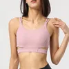 LL Yoga Reggiseni sportivi Canotta aderente per donna Allenamento Fitness Top Donna Push Up Senza cuciture Canotta sportiva Intimo Corsa Palestra ll2356