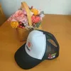 Primavera y verano nuevo sombrero deportivo impreso F1 sombrero de malla sombrero de béisbol al aire libre todoterreno sombrero de protección solar