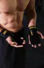 1 Paar Gym-Handschuhe aus Rindsleder, rutschfeste Griffpolster für Gewichtheben, Kreuzheben, Workout, Fitness, Klimmzüge, Armschienenschutz 240227