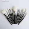 Makeup Brushes High End TF 14st Makeup Borstes Set Professional Natural Goat Hair Acrylic Handle Face Blender Make Up Brush With Box 240308