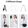 Herald Small Crossbody Bag for Women With Coin Purse Pouch Chain Strap Side Shoulder Handbag 3 Size Bags 240228