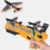 Gun Toys Glider With One Click Foam Ejected Hand-Thrown Gun Outside Gift Surprise Christmas Födelsedags Present For Children 240307