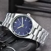 العلامة التجارية Tissoity Wristwatches Men Men من أعلى الدرجة AAA الحركة الميكانيكية الساعات أوتوماتيكية تاريخ مشاهدة الكلاسيكية 1853 PRX الفاخرة ساعة الرسغ
