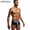 Cuecas Jockmail marca homens abertos de volta roupa interior jockstrap sexy sissy calcinha bottomless boxer shorts algodão backless gay