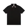 Business-Poloshirts für Herren, Designer-T-Shirts, Poloshirts, hochwertige Baumwolle, modisches, klassisches T-Shirt mit gesticktem Buchstaben-Logo, hochwertiges, bequemes Oberteil, asiatische Größe M-3XL