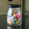 Butelki do przechowywania Hermelight Mini Jogurt Jars Portable Glass z pokrywkami Pudding Cups Pudding Endroof Jam