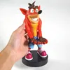 Аниме Манга Crash Bandicoot ПВХ Рисунок Держатель контроллера телефона Модель украшения игрушки Brinquedo J240308