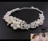 Luxury Jewelry Wedding Hair Accessories For Wedding Veils Pearls Crystal Bridal Head Wear 5994171