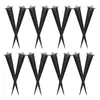 Garden Decorations 16 Pcs Lights Floor Lamp Landscape Stakes Component Accessories Replacement For Solar