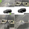 Autres accessoires d'intérieur Nouveau 2 pièces Chrome voiture avant antibrouillard cadre abat-jour pour Land Cruiser 300 Fj300 LC300 Vxr Gxr 2022 Decorativ Dht8X