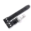 Högkvalitativ äkta mjuk kalvläderklockbandband för IWC Mark 17 Series Watch Band 20 22mm Belt Armband med Rivet T190705246F