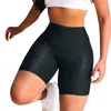 Shorts pour femme Femmes Sexy Plissé Jacquard Biker Booty Taille Haute Push Up Mini Pantalon Court Printemps Été Entraînement Mujer Cortos