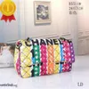 الكماليات Top Sacoche Designer Women Bag Custom Brand Handbag Women's Leather Gold Chain Crossbody Black White Blue Pink County Ccs S S S