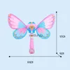 Sand Play Water Fun Baby Bath Toys Bubble blower detachable electrical safety leakage smooth surface entertainment butterfly shaped bubble H240308