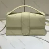 Designer Handbag Ladies Shoulder Bag Leather Jacqmus Bag Bambino Handbags Large Fashion Clutch Luxury Crossbody Bag