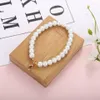 سلاسل المفاتيح 5pcs Faux Pearl Chain Strap Beal Wallet Lanyard Keychain chiin straps kit 13mdkeychains fier222953