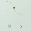 Designer lieveheersbeestje armband rosévergulde ketting dames en meisjes Valentijnsdag Moederdag verlovingssieraden vervagen F2477