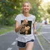 Kobiety damski Max Holloway T-shirt letnia bluzka bluzka ciasne koszule dla kobiet