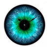 Wall Clocks Mystic Elegance In Urban Contemporary Style Eye Eyeball Clock Modern Watch For Living Room Bedroom Decor Gift 12inch