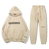 Designer Essentialshoodie Homens Hoodies Mulheres Moletons Outfits Tracksuit Oversized Solto Streetwear Calça Carta Impressão Com Capuz Pulôver Tops Outlets para Mens