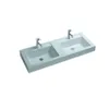 Lavabo rectangulaire en pierre à Surface solide, salle de bains de 1200mm, comptoir de comptoir, vestiaire à la mode, vanité en pierre, lavabo RS3806