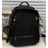 Backpack Wysokiej jakości kobiety worka prosta damska nylonowa czarna laptop stylowy pakiet codzienny