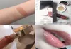 Zestawy makijażu nawilżające streamer wargi z drobnym lampą błyskową proszkową kombinację proszku Diamond High Gloss Lipgloss Mini Suit7058890