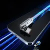 Câble de charge rapide brillant 120W Câble USB Type C Câble de données de type C à C à rotation de 540 degrés Cordon de chargeur de téléphone portable pour Samsung LG Oneplus Xiaomi