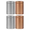 Storage Bottles Tea Food Container Portable Jar Kitchen Canister Household Metal Accessory Multi-function Canisters For Leaf