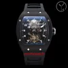 YS RM001 WATCH MET ZWISS STANDAARD HANDGANG ECHTE VLIEKWEEL Mechanische beweging Dubbel haarstaaf Doos Normaal werking Dual Kinetic Energy Display Saffier Glas