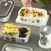 Dinnerware Retail Lunch Box Container Bento Microwave Safe School Kid's Storage Children's Heatable