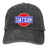 Ball Caps Datsun Logo Merch Unisex Style Baseball Cap Distressed Washed Hat Classic Outdoor Workouts Unstructured Soft Headwear