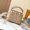 Bloemen Crossbody Tas Volnerf Designer Handtas Luxe Dames Schoudertas Shionable Echt Leer Stevige Letter Decoratie Tote Bag