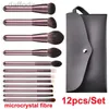 Pennelli per trucco 12 pezzi Set pennelli per trucco + Tote Bag Pennello per ombretto Kit pennelli per contorno in polvere Strumenti per cosmetici di bellezza Pennello per correttore Pennelli per fondotinta 240308