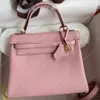 10A top crossbody designer tassen draagtas luxe schoudertas 32 cm togohuid Grote capaciteit Mode handtassen met doos roze tas Handwaslijn binnenbeenlengte damestassen plunjezak