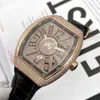 Swiss Watch Franck Muller Watches Automatic Full Set of Frank Fm V45 Stainless Steelrose Gold with Diamond Inlay Mechanical Mens Rose Ful