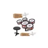 Trummor Percussion Drums Percussion Chiger Music Toys For Children Instruments Jazz Drum Set Toddler Rock Band Mini Musical Kid Educat DH30N