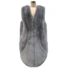 Haining Autunno e Inverno Nuova versione coreana Fox Cappotto casual da donna Gilet di pelliccia imitazione 260419