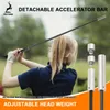 Design plano de prática ajustável sensor círculo varas perfeitas auxiliares de treinamento treinador de balanço de golfe 240227