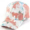 Ball Caps Tie Dye Cotton Fashion Trend Baseball Unisex Adjustable Women Men Casual Hip Hop Outdoor Travel Sports Sun Visor Hats