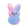 Party Favor Gradient Easter Peeps Bunny Toys 15cm 20cm 25cm Colorf Gift Party Fave For Kids Family Drop Delivery Home Garden Festive Dhxtz