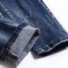 Jeans Designer Herren Jeans High Street Vintage Classics America Jeans für Stickerei Oversize Denim New Fashion Hole Streetwear Skinny Slim Bleistifthose 240308