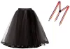 Nowe kobiety Rainbow Tutu krótka spódnica 5 warstwy miękki tiul titu tutu crinoline Underskirt dziewczęta cosplay kostiumy spódnice Wysoka elastyczna opaska CPA3266