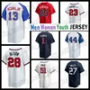 13 Ronald Acuna Jr. Jersey da baseball 1 Ozzie Albies 51 Chris Sale Spencer Strider Atlantas Matt Olson Marcell Ozuna Austin Riley Michael Harris II Braves vasca