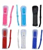 En stock Contrôleur Nunchuck à distance Game Motion Plus Contrôleurs Nunchuk de jeu sans fil pour console Wii avec étui en silicone Str8756848