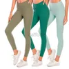 Aktive Hosen Yoga Leggings Langes Outfit Nacktgefühl Hohe Taille Sport Fitness Workout Designer Gym Hose Laufen Heißer Verkauf Gut 2438