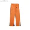 Męskie spodnie designerskie spodnie dla mężczyzn i spantów dresowych trening fitness Spodnie Elastyczne Spodnie Męki Rozkloszowane spodnie spodnie dresowe 240308