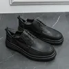 Sapatos casuais homens couro rendas até oxfords designer tênis moda tênis confortável condução