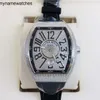 Swiss Watch Franck Muller tittar automatiskt fast prislåda Certifikat Frank V41 Mekaniska män med diamantbattad full himmelstjärna